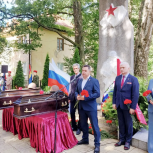 Проект «Историческая память»: В пос. Черепаново перезахоронили останки советских воинов