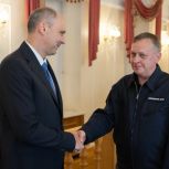 Губернатор Свердловской области Денис Паслер и руководитель Федерального агентства водных ресурсов Дмитрий Кириллов обсудили план по расчистке русел рек Свердловской области