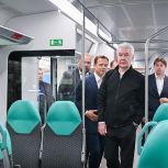 Собянин: Производство транспорта для Центрального транспортного узла помогает развивать экономику России