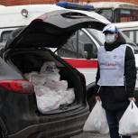 Волонтёры поблагодарили медиков