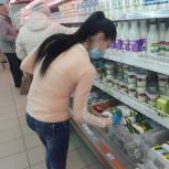 Волонтеры проверили стоимость основных продуктов питания