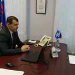 Дмитрий Жуков провел дистанционный прием граждан севера Свердловской области