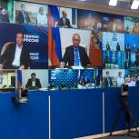 Президент России оценил работу «Единой России» в условиях пандемии