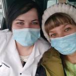 Около 30 выездов в день совершают автоволонтёры с врачами в Усть-Илимске