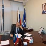 Прием граждан в онлайн-формате провел Алавудин Мирзабалаев