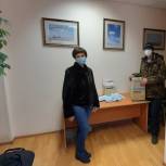 Андрей Красов передал сараевским медикам средства индивидуальной защиты