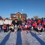 Единороссы Оренбуржья провели турнир по хоккею