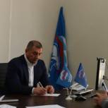 Депутат Джафар Абуев рассмотрел обращения жителей Лакского района