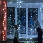 Акция «Новогоднее окно» проходит в Моркинском районе