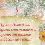 Сергей Горняков: Пусть Новый год будет счастливым и приносит только радостные вести