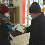 Жителям Пижанского района раздали защитные маски