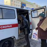 Сладкие подарки от Волонтёрского центра отправлены в  моностационар Борзинской ЦРБ