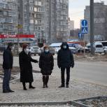 Юлия Рокотянская проинспектировала ремонт дворовых и уличных территорий
