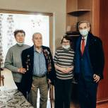103-летний ветеран получил подарок к Новому году
