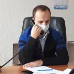 Артем Ашеко ведет прием жителей Почепского района