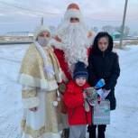 Новогодняя акция «Подари ребёнку праздник» стартовала в городе Зима