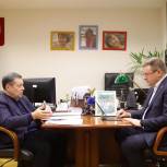 Николай Любимов обсудил с Андреем Макаровым вопросы финансовой поддержки Рязанской области и инициативы «Единой России»