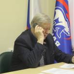 Прием провел заместитель Председателя Законодательного Собрания Юрий Цеберганов