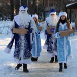 В Тульской области волонтеры «Единой России» организовали автопробег «Команда Деда Мороза»