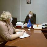 Лидер путятинских единороссов провела личный прием граждан