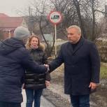 Алексей Земцов вместе с главой Курского района решил вопрос с ремонтом дороги