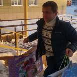 Леонид Пронин исполнил новогодние желания детей с особенностями здоровья