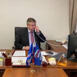 Виктор Казарин провел прием граждан по личным вопросам