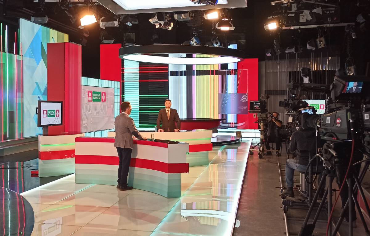 Николай Ташланов стал гостем ток-шоу «Простые вопросы» окружной  телерадиокомпании «Югра»