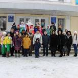 Ольга Германова поздравила с Новым годом воспитанников детских садов