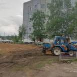 В Сковородинском районе создают современную детскую площадку