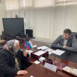 Депутат Народного Собрания РД Султан Ибрагимов провёл личный приём граждан