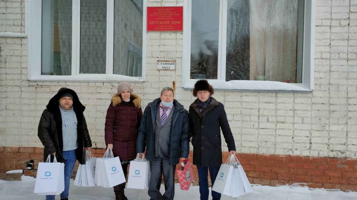 Воспитанники детского дома в селе Спас-Талица получили новогодние подарки