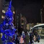 Активисты «Единой России» устроили новогоднюю концертную программу в одном из дворов Владимира