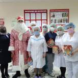 В Кузнецком районе единороссы поздравили медработников с наступающим Новым годом