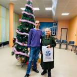 В Курчатовском районе поздравили Людмилу Николаевну Богданову с 90-летием