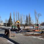 В верхнехавском селе появился новый сквер с аллеями