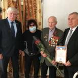 В Морозовском районе поздравили с Новым годом ветеранов Великой Отечественной войны
