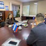 Ольга Амельченкова в День рождения «Единой России» провела прием граждан