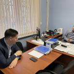 Александр Бондаренко обсудил с руководством управляющей компании вопросы обслуживание домов в зимний период