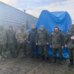 Константин Ишков посетил мобилизованных земляков в зоне СВО