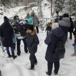 В Карелии «Единая Россия» организовала для семей мобилизованных экскурсию в заповедник «Кивач»