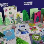 В Ульяновской области продолжается акция по изготовлению новогодних открыток участникам СВО