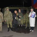 «Единая Россия» передала амуницию, рисунки и письма военнослужащим в Белгородской области