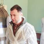 Секретарь отделения «Единой России» городского округа Кашира поддержал раненых в Донецке