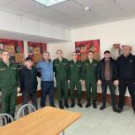 Депутат НС РД Ризван Голоев встретился с дагестанцами, проходящими срочную службу