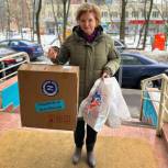 Ольга Шарапова исполнила новогоднее желание маленьких жителей Обручевского района