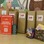 Игрушки, раскраски и канцелярия: «Единая Россия» передала подарки детям в рамках акции «Коробка храбрости»