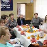 Активисты «Женского движения Единой России» встретились с женами мобилизованных в Троицком районе