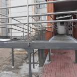 Пандус для маломобильных граждан установили в Городской детской поликлинике № 2 в Петрозаводске