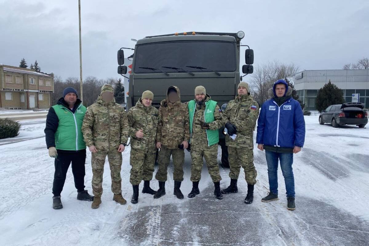 Добровольцы центра «Мы рядом» сопроводили на Донбасс фуру с дополнительной  помощью для бойцов-уральцев